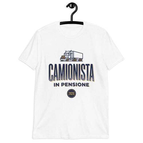 Camionista In Pensione 2026 — Maglietta Regalo