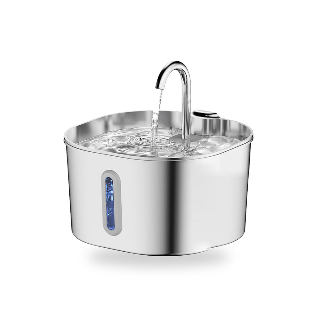 The Whiskerkind fountain on a white background