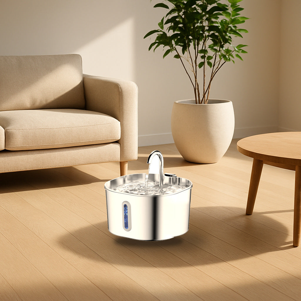 Daylight on the brushed 304 stainless steel finish