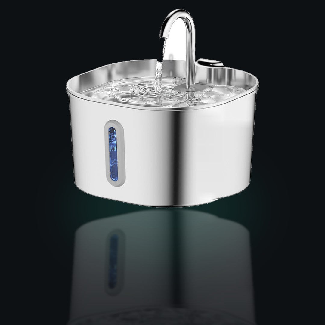 Whiskerkind 304 stainless steel cat drinking fountain